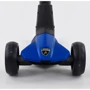 Самокат Lamborghini трехколесный складной алюминиевый руль, колеса PU со светом Blue/Black (101283): Тип колес литые