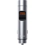 Зарядний пристрій Baseus Car Charger 2хUSB Energy Column + Bluetooth FM 18W Silver (CCNLZ-C0S): Сила струму 2.4А и более