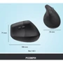 Мышь Logitech Lift Vertical Ergonomic Wireless/Bluetooth Graphite (910-006473) фото 8