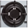 Варочная поверхность газовая Kaiser KCG 6390 W Turbo Romb: Количество конфорок 4