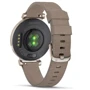 Смарт-часы Garmin Lily 2 Classic Cream Gold with Coffee Fabric Band (010-02839-14): Особенности Металлический корпус, Водонепроницаемые, Бесконтактная оплата
