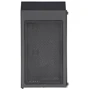 Корпус Silverstone FARA R1 Black (SST-FAR1B-G): Матеріал передній панелі пластик і сталь