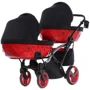 Универсальная коляска для двойни 2 в 1 Junama Diamond S-line Duo Slim 01: Количество блоков 2