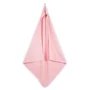 Махровий оксамитове дитяче рушник з капюшоном Jollein 100x100см Blush Pink