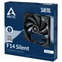 Кулер Arctic F14 Silent Black (ACFAN00217A): Разъем 3pin