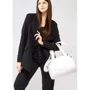Жіноча спортивна сумка Sambag Vogue SQH біла (90024008): Фактура Матовая, Гладкая