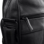 Чоловіча сумка планшет Valiria Fashion чорна (DETAW8029-3): Застібка Блискавка
