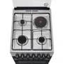 Плита комбинированная Electrolux LKM520000X: Управление механическое