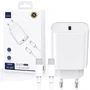 Зарядное устройство WIWU USB-C Wall Charger Wi-U001 20W with cable USB-C White: Особенности Быстрая зарядка, USB-C