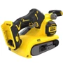 Ленточная шлифовальная машина Stanley SFMCW223B: Питание от аккумулятора