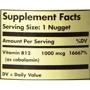 Solgar Sublingual Vitamin B12 1000 mcg 250 Nuggets: Тип Витамин B