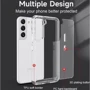 Чохол для телефона Mobile Case TPU+PC Metal Buttons Clear для Samsung S906 Galaxy S22+: Тип накладка на задню частину