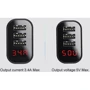 Зарядний пристрій Baseus USB Wall Charger 3xUSB 3.4A Mirror Lake Intelligent Digital Display Black (CCALL-BH01) фото 10
