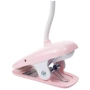 Лампа настольная Philips LED Reading Desk lamp Donutclip 3W, 4000K, 1200mAh (Lithium battery), розовый: Направленность света Регулируемый (поворотный) плафон