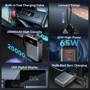 Внешний аккумулятор Vention Power Bank 20000mAh LED Display 65W Black (FHYB0)