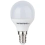 Светодиодная лампа INTERTOOL LL-0102 LED P45, E14, 5Вт, 150-300В, 4000K