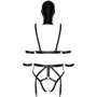 Комплект с маской Orion Bad Kitty Set Harness + Mask Black, XS