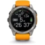 Смарт-годинник Garmin Fenix 8 AMOLED 51mm Sapphire Titanium з Spark Orange/Graphite Silicone Band (010-02905-11): Стандарт захисту 10 ATM