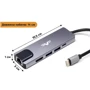 Адаптер Frime Adapter USB-C to USB3.0+USB2.0+PD+HDMI+RJ45 Space Gray (FH-5in1.201HL): Інтерфейс підключення USB-C