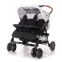 Коляска для двойни Lorelli TWIN (grey/black cross): Тип коляски коляска для двойни