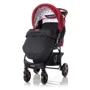 Универсальная коляска 2 в 1 Lorelli DAISY SET с автокреслом (red/black lighthouse)