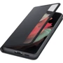 Чохол для телефона Samsung Smart Clear View Cover Black (EF-ZG998CBEGRU) for Samsung G998 Galaxy S21 Ultra: Матеріал полікарбонат і поліуретан
