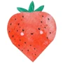 Сервировка стола Салфетки Talking Tables Strawberry Fields в форме клубники (STRAWB-NAPKIN-STRAWB)