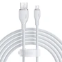 Кабель Baseus USB Cable to Lightning Pudding Series Fast Charging 2.4A 2m White (P10355700221-01)