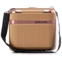 Бьюти-кейс Semi Line 16L Gold золотой (T5667-1)