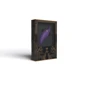 Вибратор 2в1 с язычком Zalo - Hero Twilight Purple (кристалл Swarovski)