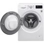Пральна машина LG F0J6NS1W: Завантаження білизни (прання), кг 6