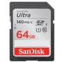 Карта памяти SanDisk 64GB SDXC Ultra C10 UHS-I (SDSDUNB-064G-GN6IN)