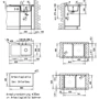 Teka AURA 45B TG (40143058): Материал Гранит