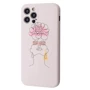 Чехол для iPhone WAVE Minimal Art Case iPhone with MagSafe Beige/Girl for iPhone 12 Pro