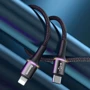 Кабель Baseus USB-C to Lightning PD 18W Halo Data 1m Black (CATLGH-01) фото 8