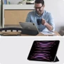 Аксессуар для iPad BeCover Case Book Tri Fold Hard Black for iPad Air 13 (2024 / 2025) (711471): Цвет черный