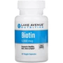 Lake Avenue Nutrition Biotin Біотин 5000 мкг 30 капсул