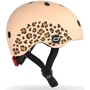Шлем детский Scoot and Ride Леопард с фонариком 45-51см (SR-181206-LEOPARD) фото 8