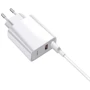 Зарядное устройство Baseus Wall Charger USB-C and USB PPS Quick Charge 30W with USB-C Cable White (TZCAFS-A02): Особенности USB-C, Power Delivery (PD)