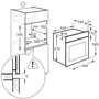 Духовой шкаф электрический Zanussi OPZB4230B: Класс энергопотребления A