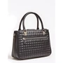 Жіноча сумка тоут Guess Matrix Luxury Satchel чорна (HWVG7740060-BLA): Стать жіночий
