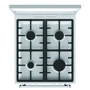 Газовая плита Gorenje G5112WF: Рабочая поверхность эмаль