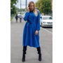 Платье FLFashion Плутос ХПП 3216 52 электрик повседневное удлиненное миди