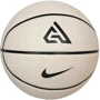 Мяч для игры Nike Playground 8P 2.0 G Antetokounmpo Deflated Pale баскетбольный слоновая кость, черный (N.100.4139.129.07): Размер №7