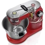 Кухонный комбайн Bosch OptiMUM Series 8 Red Silver MUM9A66R00: Материал насадок металл/пластик