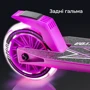 Самокат Neon Vector Рожевий NT05P2: Матеріал коліс поліуретан