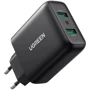 Зарядное устройство Ugreen Wall Charger 2xUSB CD161 36W Black (10216)