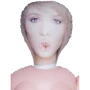 Надувная кукла Singielka с вставкой из киберкожи и вибростимуляцией, BS2600018V