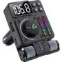 FM-трансмиттер Inspire MT01 MP3 2xUSB 30W 12-24V Black (FM-MT01)