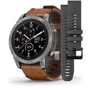 Смарт-часы Garmin Fenix 7 Pro Sapphire Solar Titanium with Chestnut Leather Band (010-02777-30)